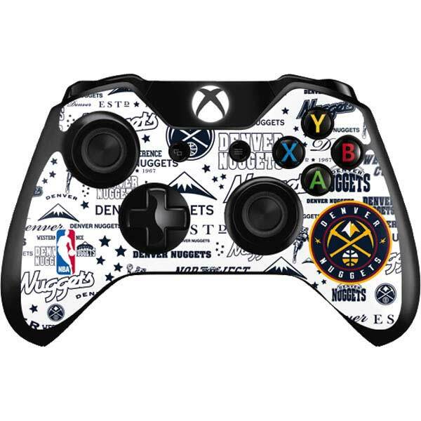 NBA Denver Nuggets Xbox One Controller Skin - Denver Nuggets Historic Blast