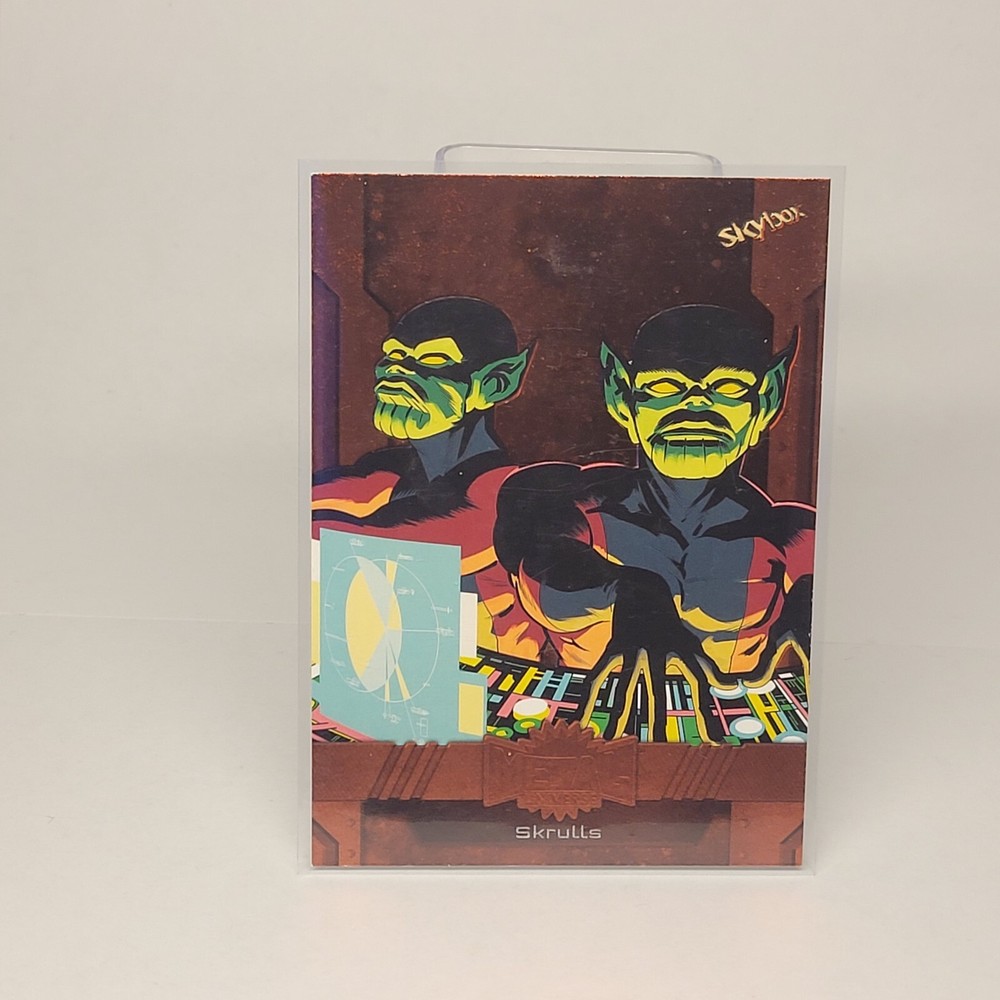 2024 Marvel Metal Universe Avengers Copper Skrulls 109