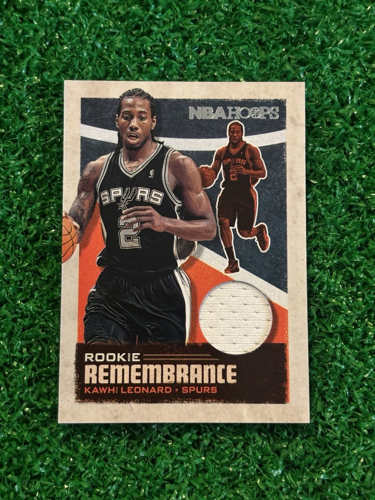 2019-20 Hoops #RR-KWL Kawhi Leonard Rookie Remembrance Game Worn Jersey