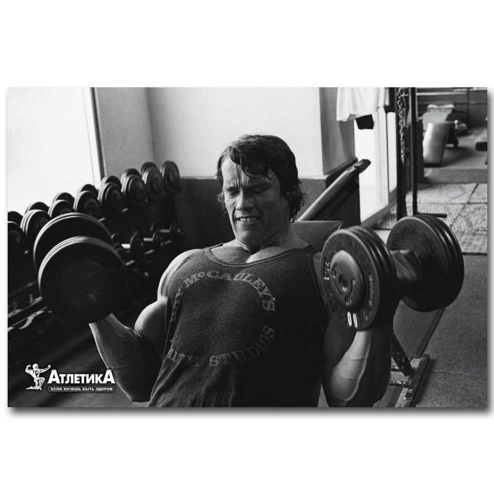 75449 Arnold Schwarzenegger Bodybuilder Mr Olympic Wall Print Poster US