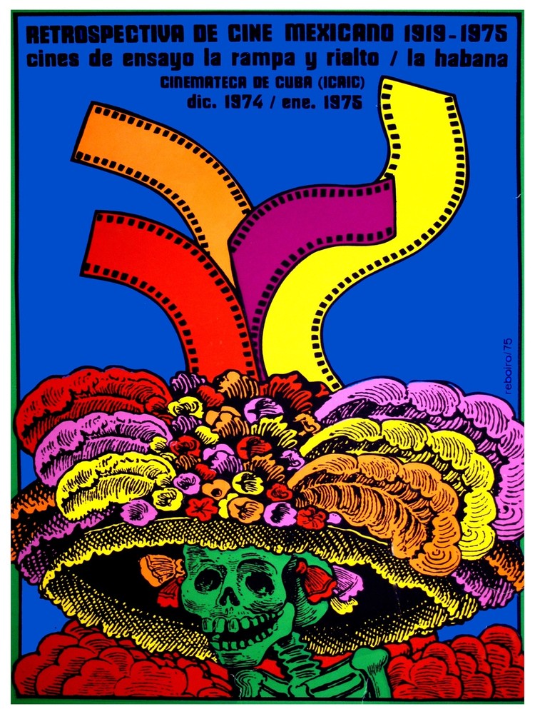 Retroespectiva de cine Mexicano Decor Poster.Graphic Art Interior design 3381