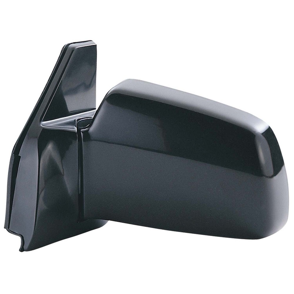 Black Manual Folding Driver Side Door Mirror 128-60514L