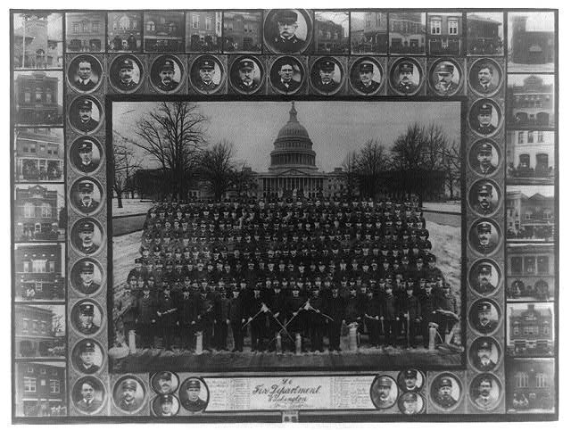 Photo:Washington, D.C. fire department 1904