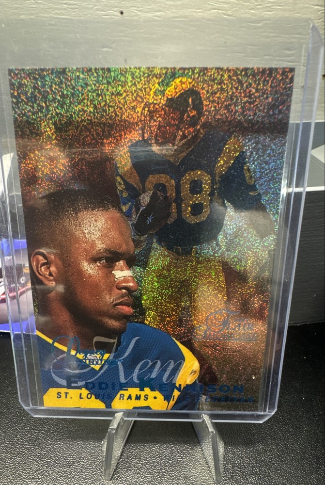 1997 Flair Showcase - Eddie Kennison #3 Row 0 Legacy Collection /100