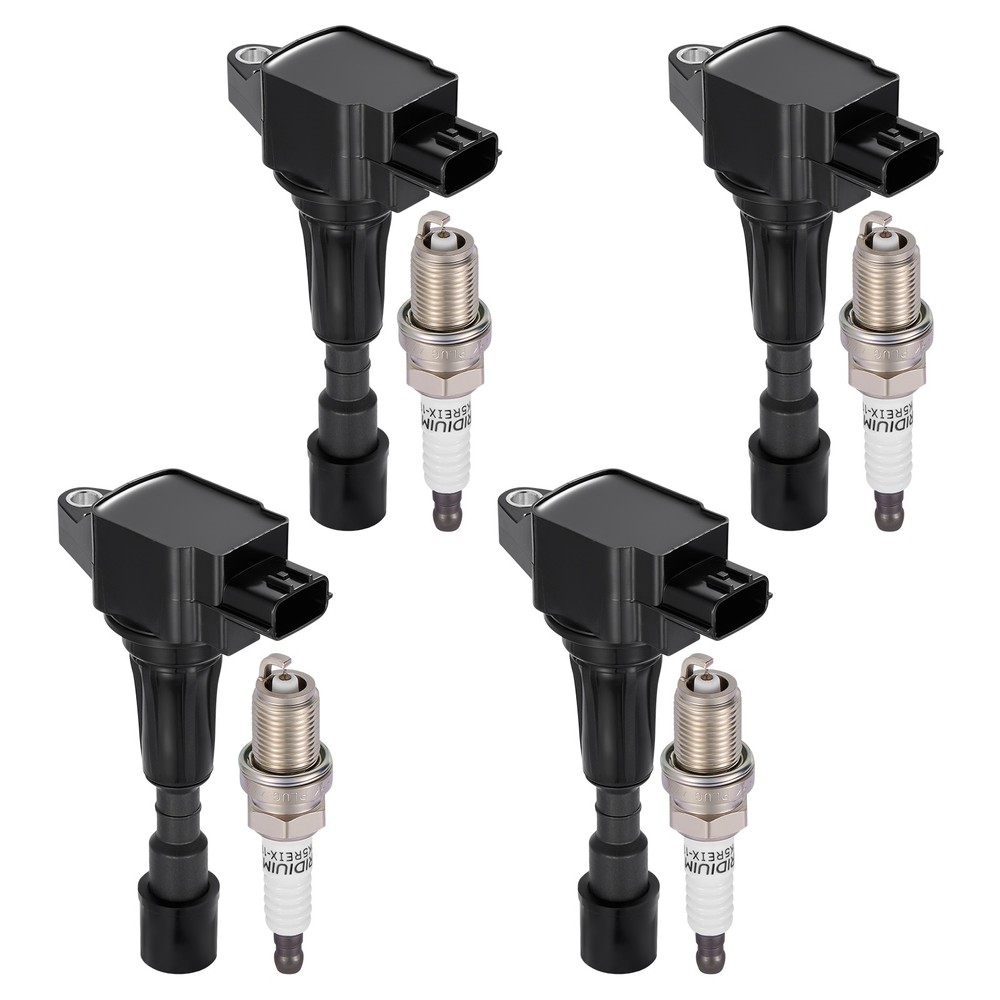 4x Ignition Coil and Spark Plug Kit For 2011 2012 2013 2014 Mazda 2 1.5L L4