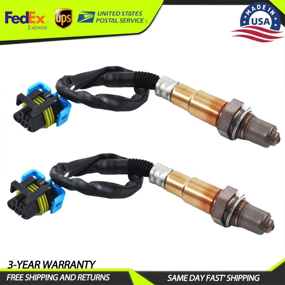 2PCS Oxygen Sensor For Buick Enclave Chevrolet Traverse GMC Acadia 3.6 2009-2011