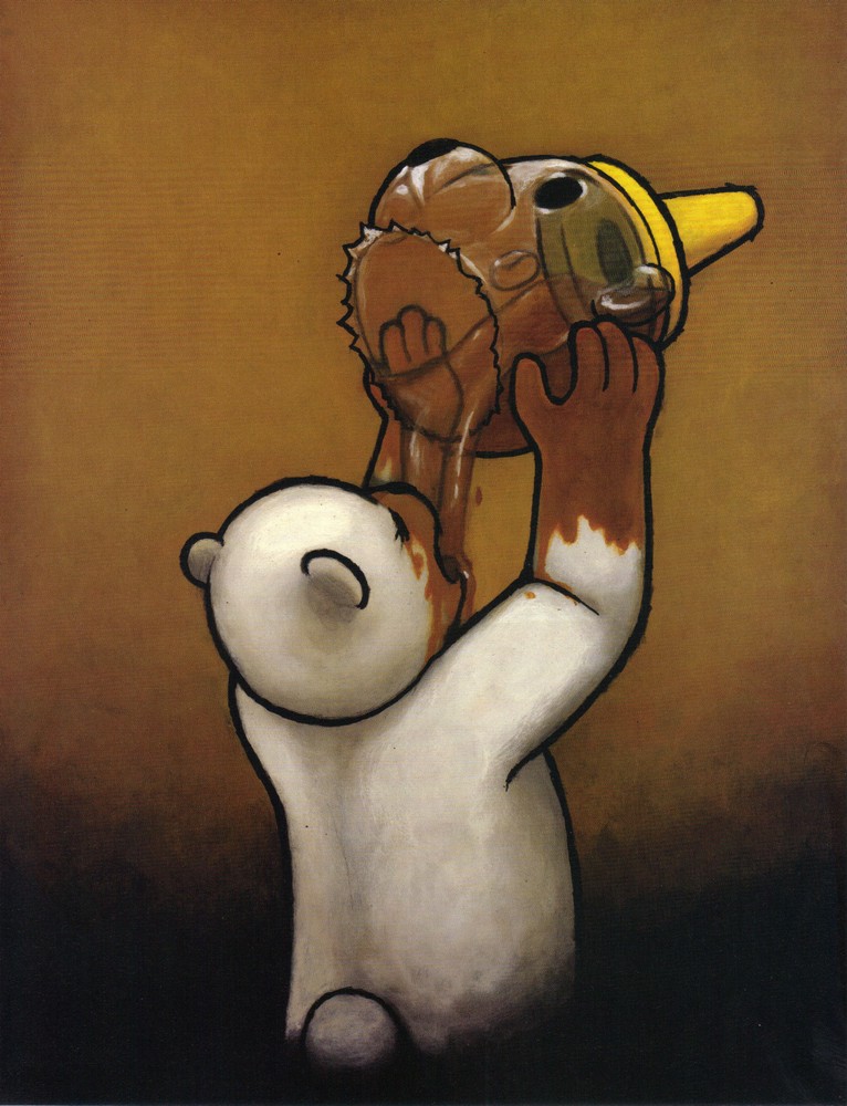 Luke Chueh image on an art book page: Frame it