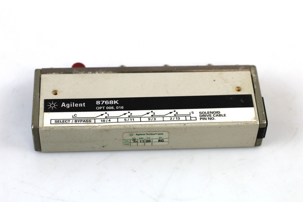 HP / Agilent 8768K-008-011-016 26.5 GHz, 5 V, Multiport Coaxial Switch.