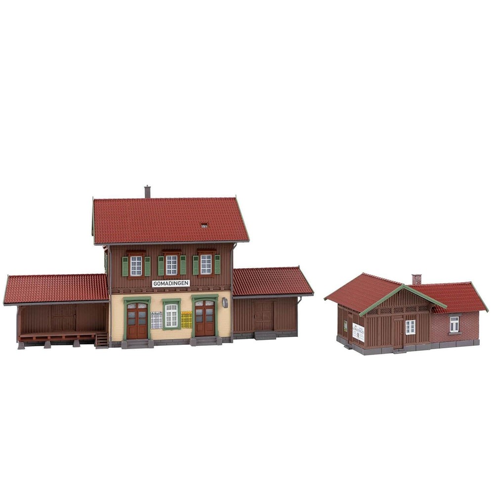 Faller 110146 Gomadingen Train Station, One Size