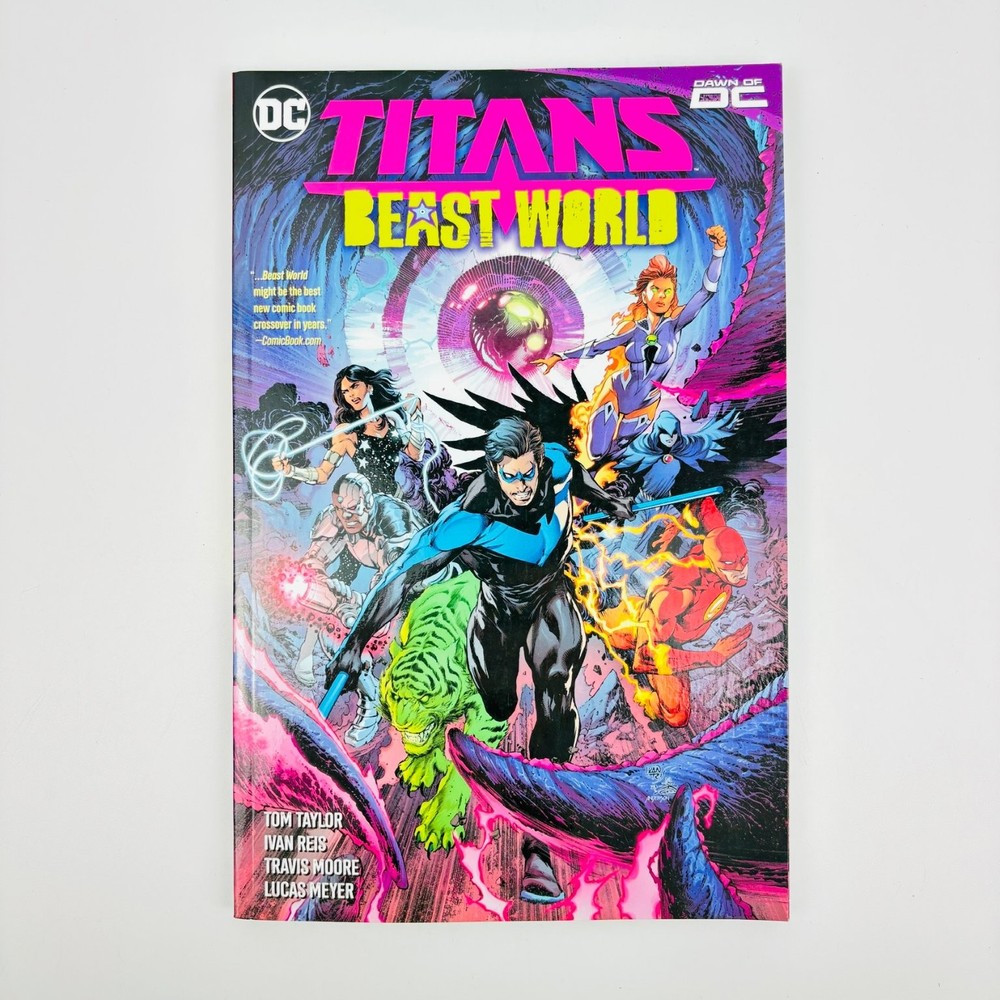 Titans Beast World Tom Taylor 2024 DC Comics Graphic Novel TPB