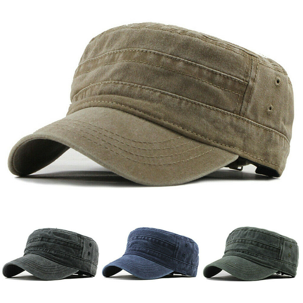 Mens Womens Camouflage Army Hat Camo- Military-Cadet wbr /wbr -Combat Fishing-B