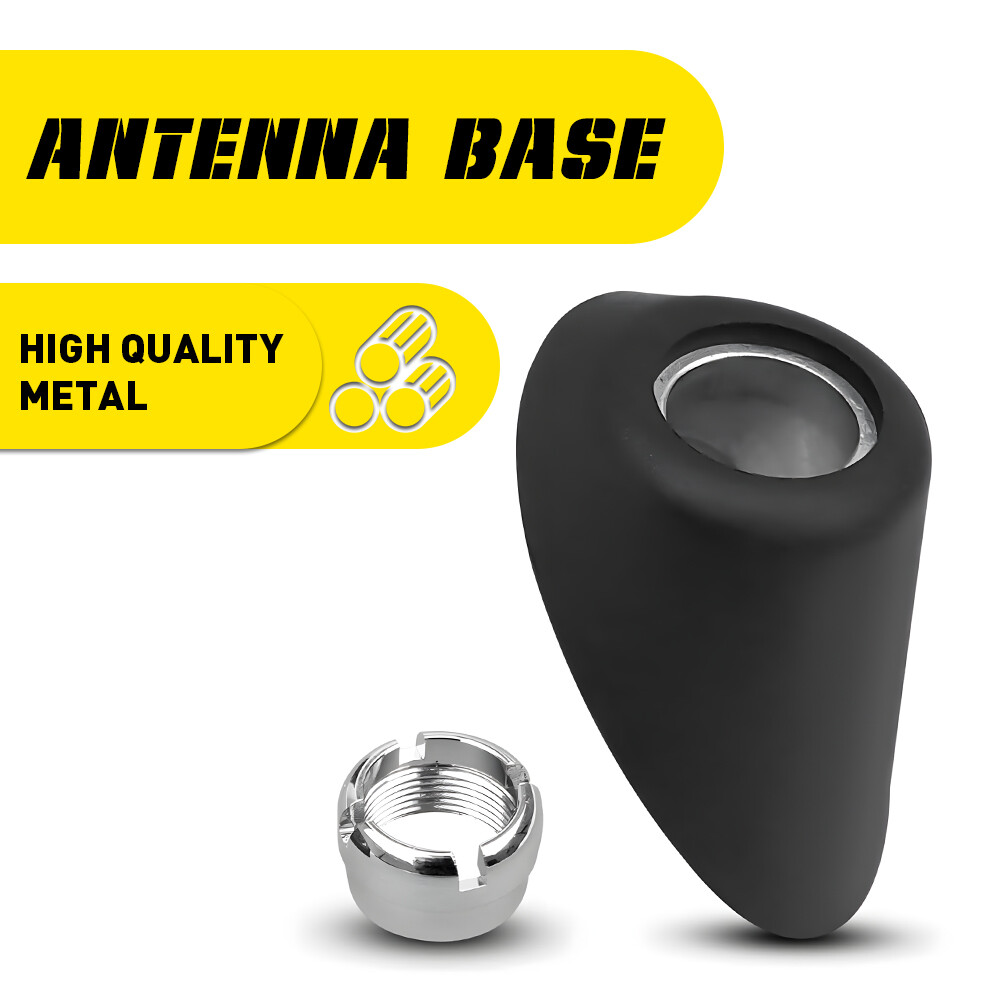 For 2005-2015 Toyota Tacoma Antenna Base Rubber Mount & Nut Ornament Manual Typ