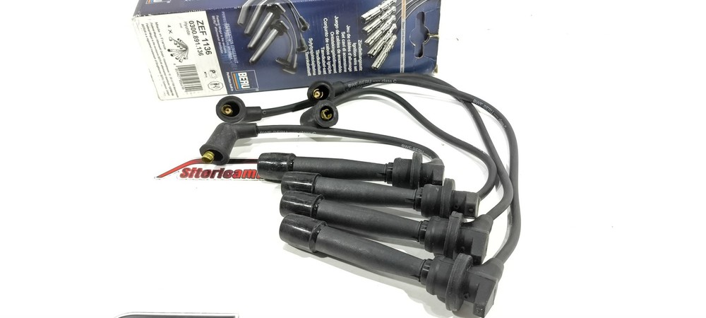 Set Ignition Cables Spark Plugs Original Suitable To Hyundai Elantra Matrix KIA