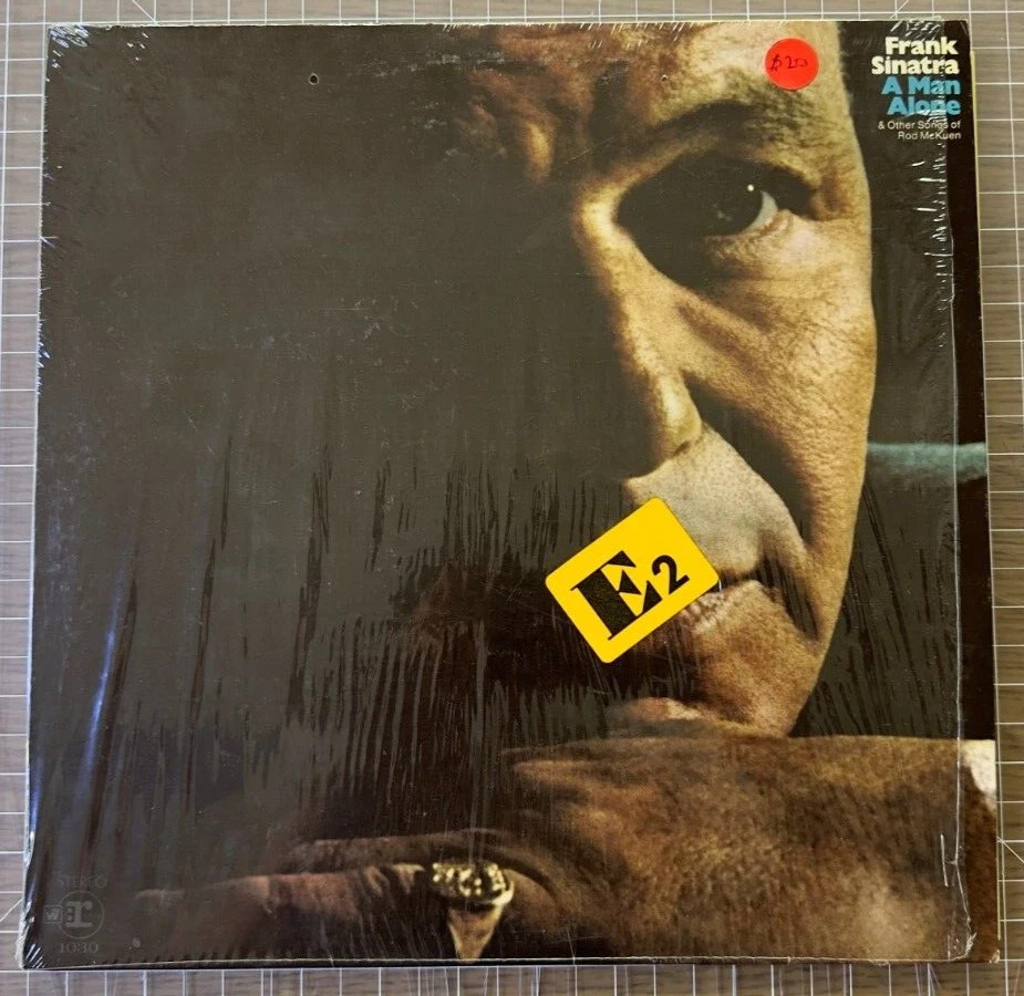 Frank Sinatra A Man Alone LP 1969 Reprise Records FS 1030 EX/VG+  SHRINK OPENED