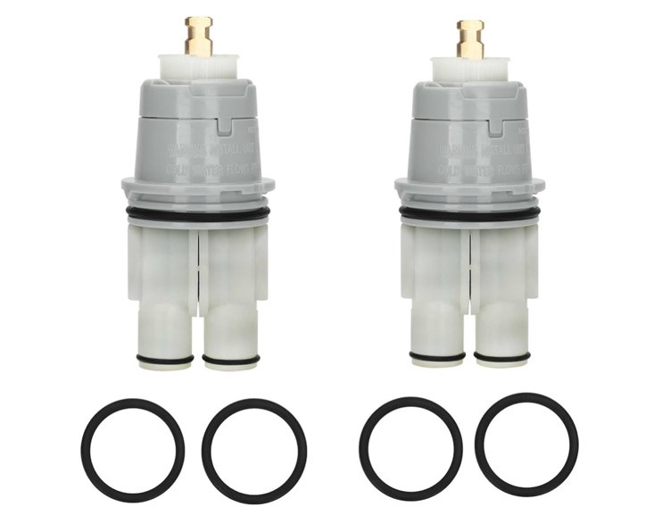 Delta RP46074 Shower Cartridge Replacement for 13/14 Series Tub & Shower Set of 2