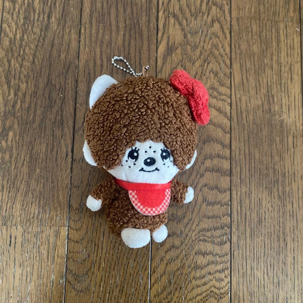 Monchhichi Hello Kitty Sanrio Collaboration Plush Toy Character Mascot