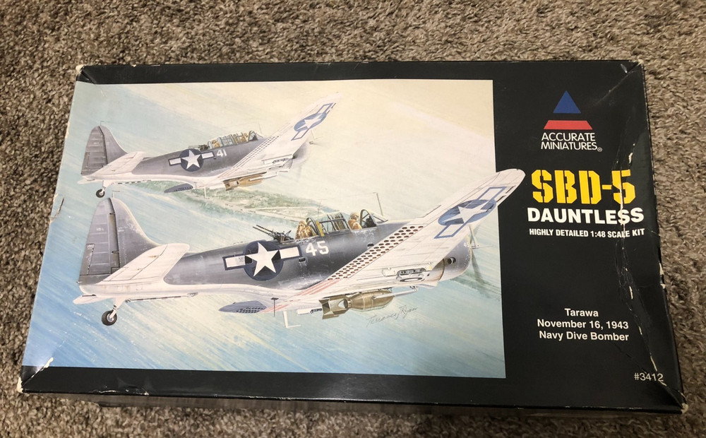 Accurate Miniatures #3412 BD-5 DAUNTLESS 1:48 partially assembled-image