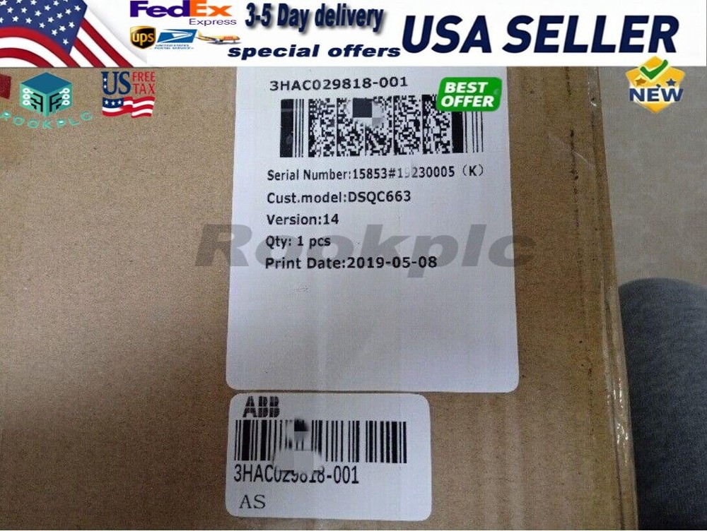 New Sealed 3HAC029818-001 ABB 3HAC029818-001 Free Shipping