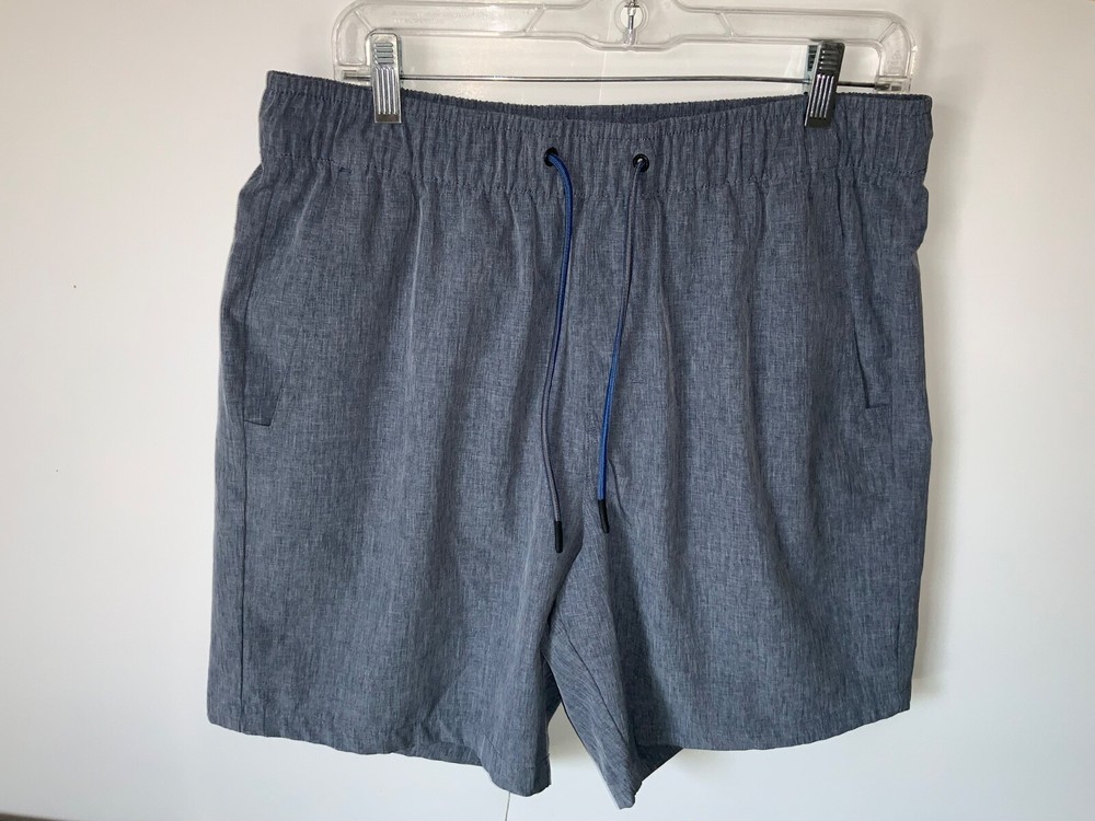 EDDIE BAUER Mens Athletic Outdoor Stretch Drawstring Size Large Shorts