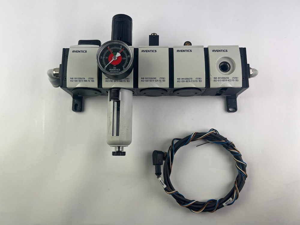 Aventics Pressure Regulating Valves R412006256 R412006175 R412006380 + 2m Cable