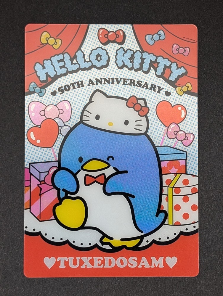 Tuxedosam #10 - Sanrio Hello Kitty 50th Anniversary Wafer Card Series 5 NM