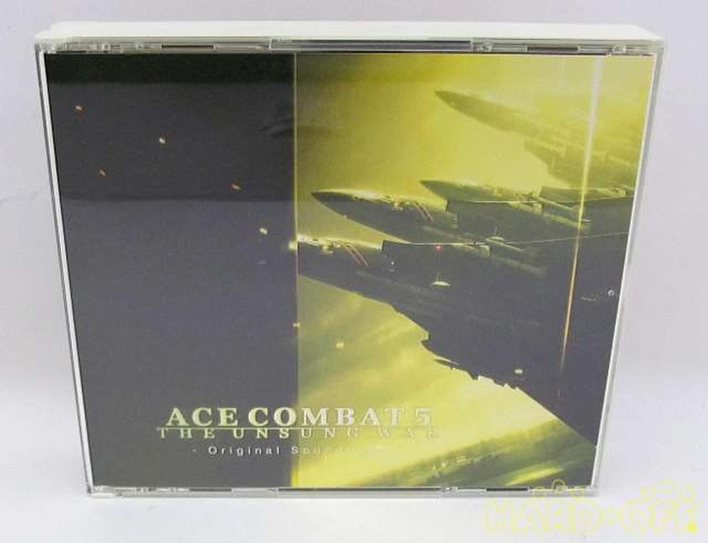 Ace Combat 5 Japanese Music Soundtrack - Disc Has Scratches - Used-image