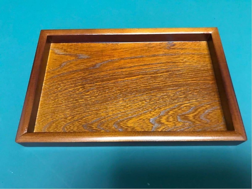 Tabletop Tray Tea Ceremony Utensil Long Tray Small Tray Wooden Lacquerware