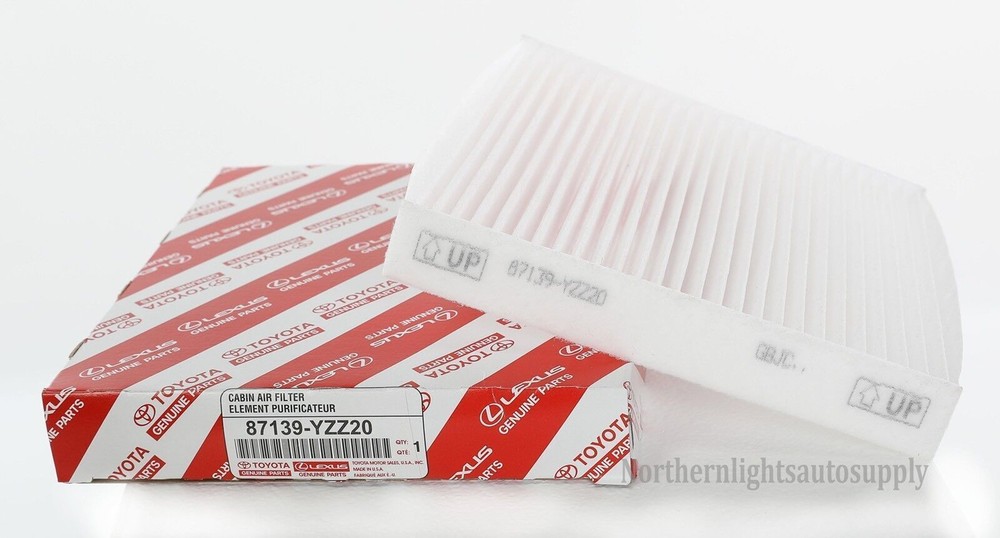 New OEM Genuine A/C Cabin Air Filter 87139-YZZ20 87139-YZZ08 Sealed For Toyota