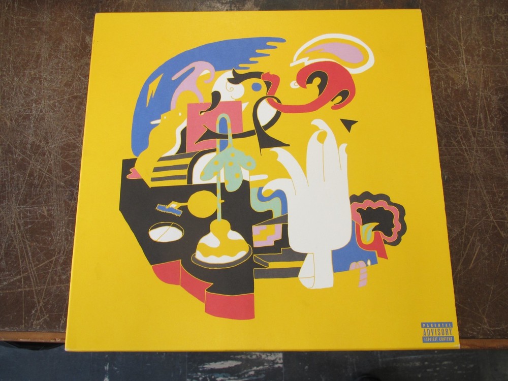 Mac Miller - Faces  Vinyl LP Explicit, Yellow, Colored Vinyl EXCELLENT