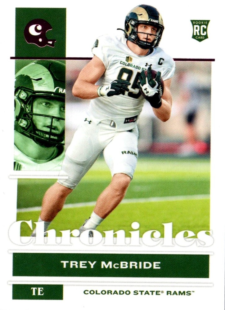 2022 Panini Chronicles Draft Picks Trey McBride RC #14 Rookie Card