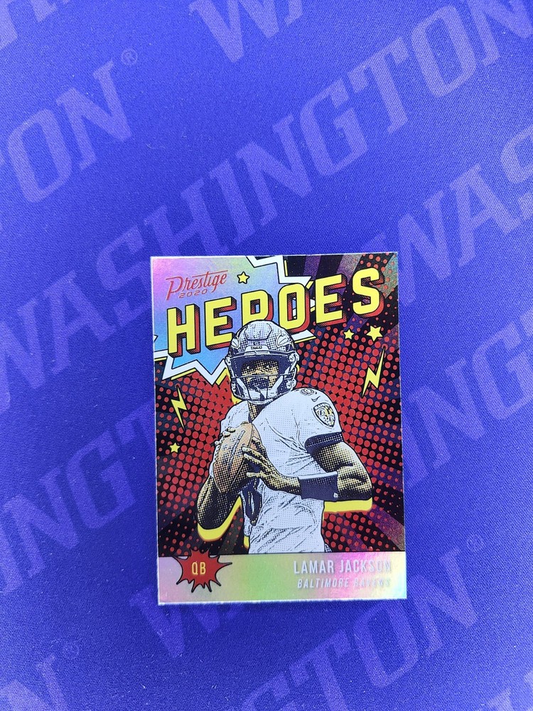 2020 Panini Prestige - Heroes Lamar Jackson #HE-LJ