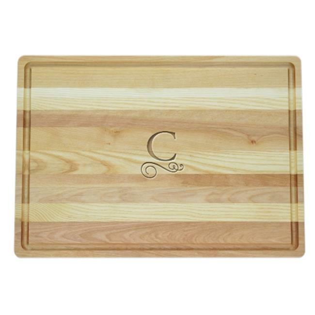 Carved Solutions Master Collection Wooden Cutting Board Large-Pi-Flourish-D