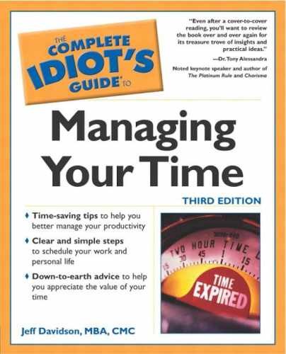 The Complete Idiot's Guide to - Paperback, by Jeff Davidson - Acceptable