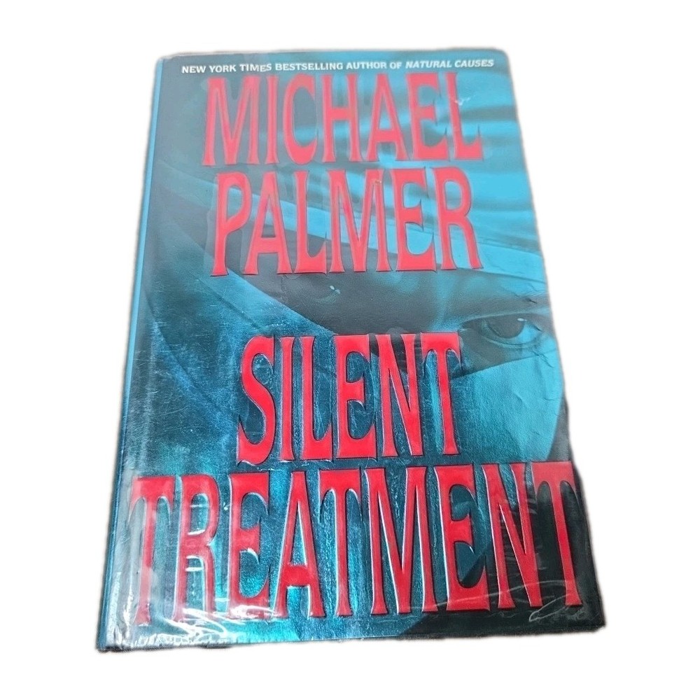 Silent Treatment, by Michael Palmer (1995, Hardcover) Ex-library Book