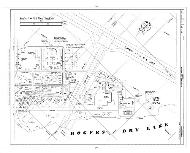 Edwards Air Force Base,North Base Road,Boron,Kern County,California,CA,HABS,26