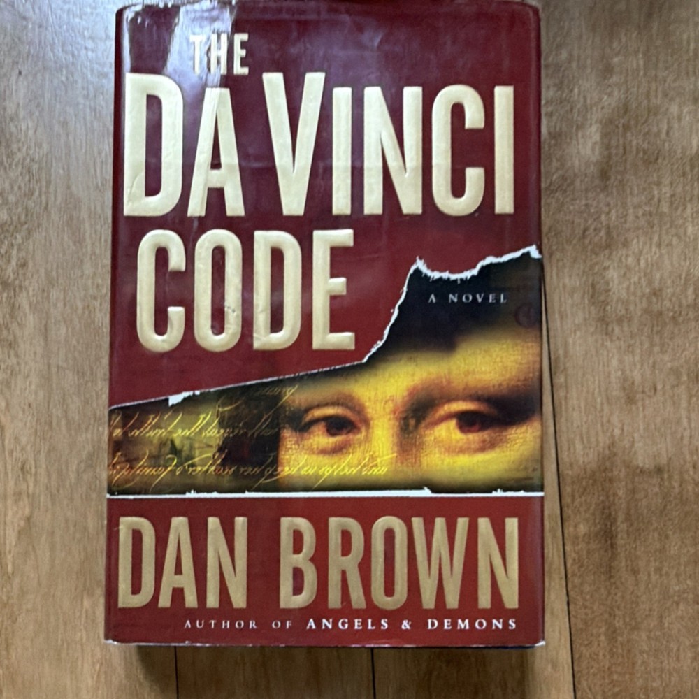 The Da Vinci Code by Dan Brown Hardcover English Thriller Fiction