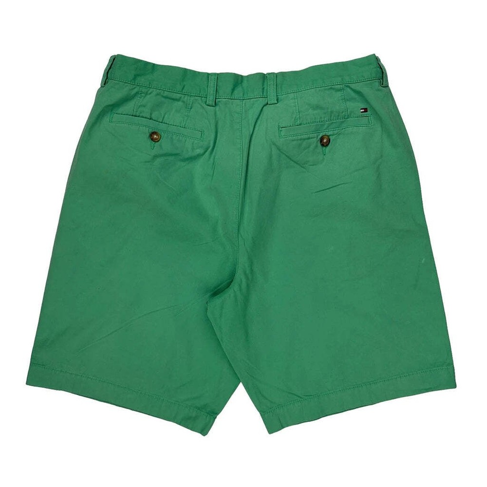 Tommy Hilfiger Chino Shorts - 34W 9L Green Cotton