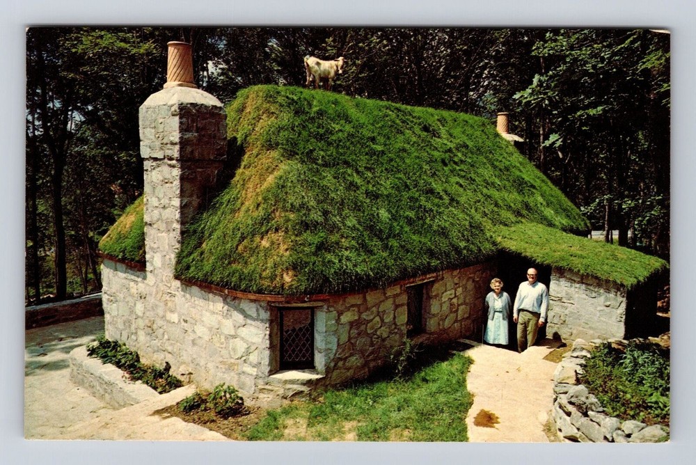 Linville NC-North Carolina Invershiel Scottish Highland Village Vintage Postcard