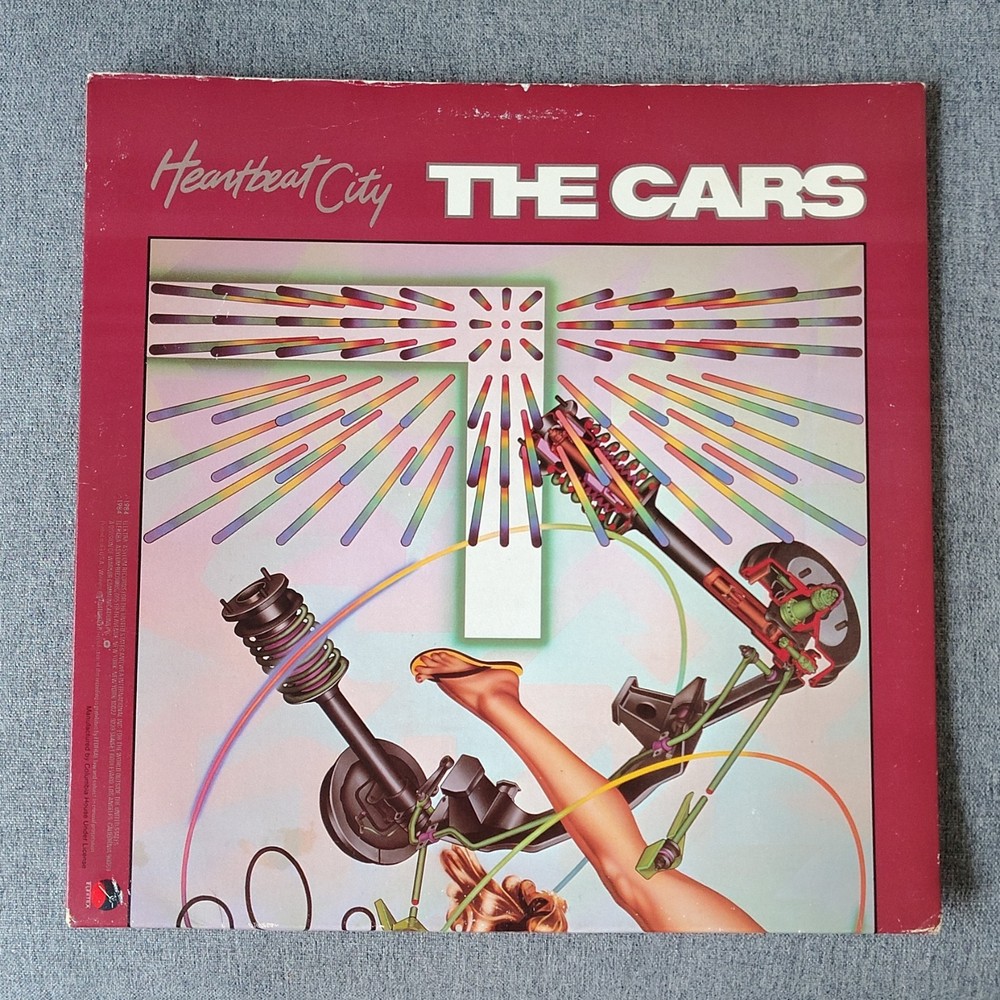 The Cars Heartbeat City LP Vinyl 12