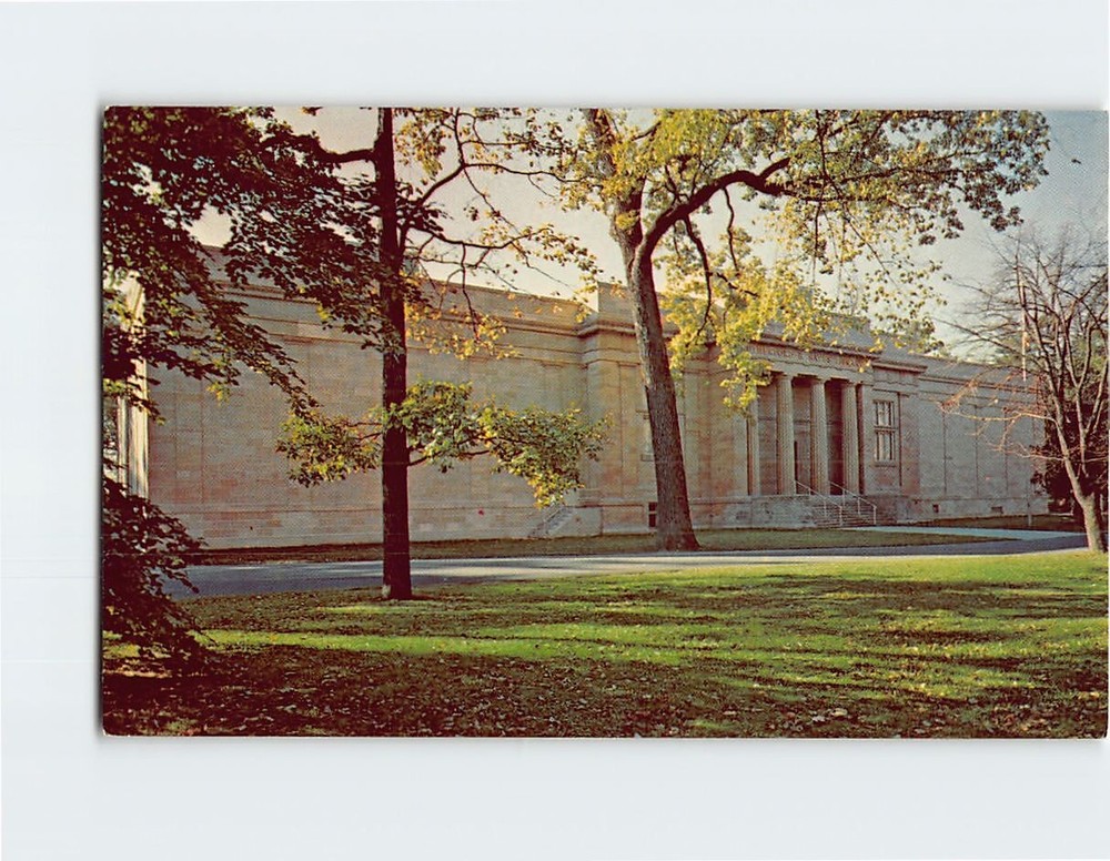 Postcard Rutherford B. Hayes Library & Museum Fremont Ohio USA
