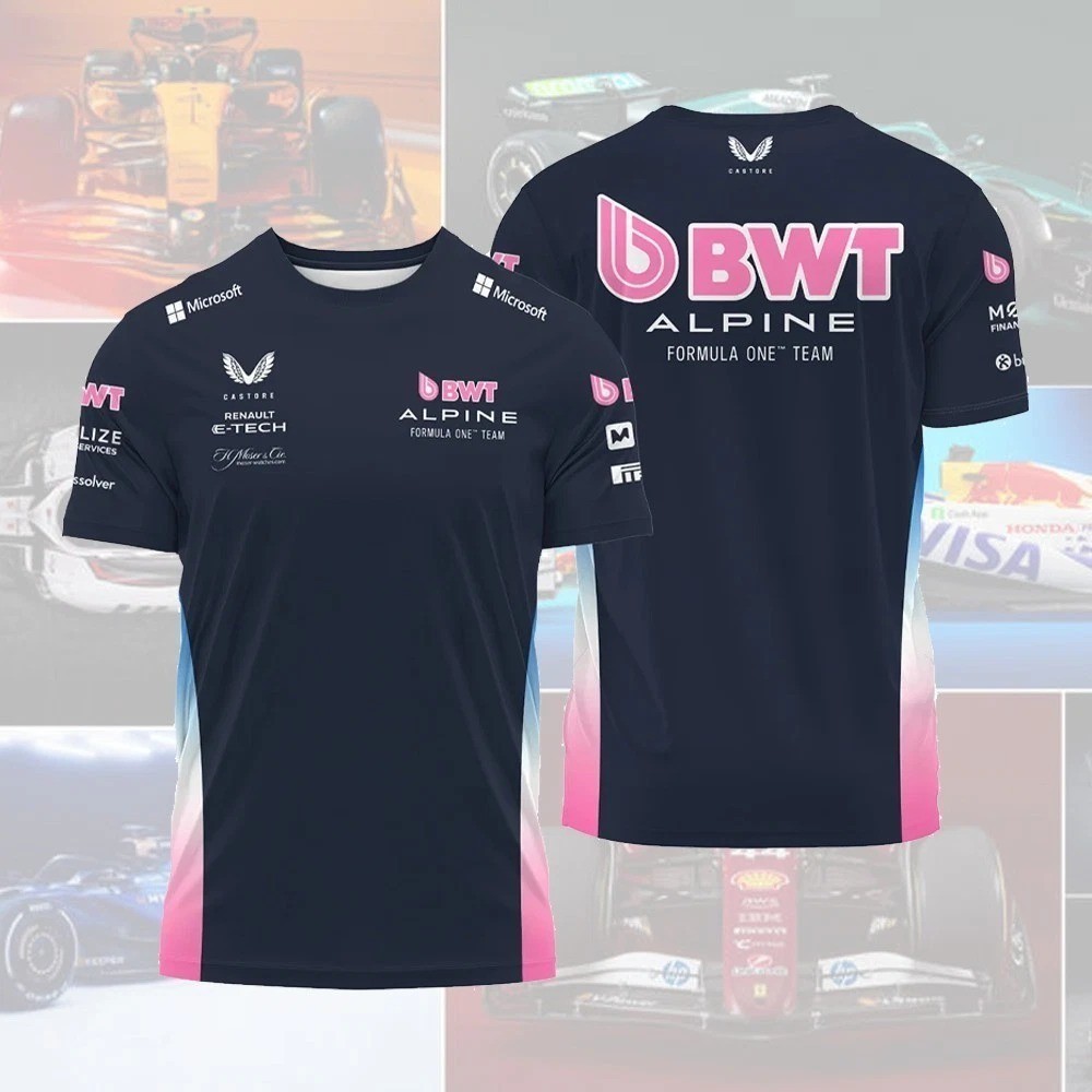 HOT 2025 Alpine F1 Race Suit 3D For Racing Fans, Alpine Formu Sweatshirt T-shirt
