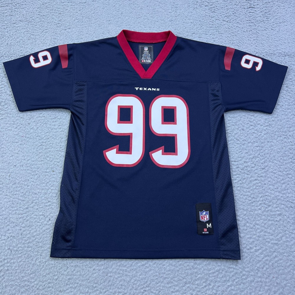 JJ Watt Houston Texans #99 NFL Youth Jersey Medium 10-12 Navy