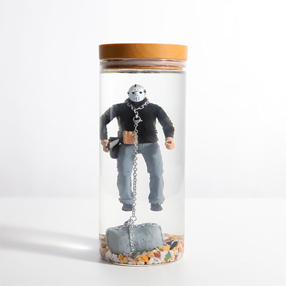 Jason Voorhees Lamp,Horror Decor, Horror Movie Multicolor