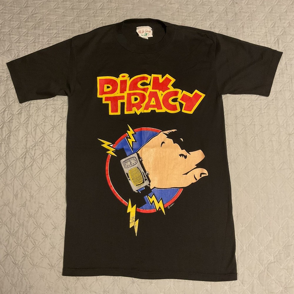 90s Dick Tracy Disney Vintage Tshirt Made In USA Adult Medium