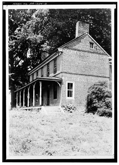 2. SOUTH AND EAST ELEVATIONS - Joseph Jackson House, Old Baltimore Pike (London