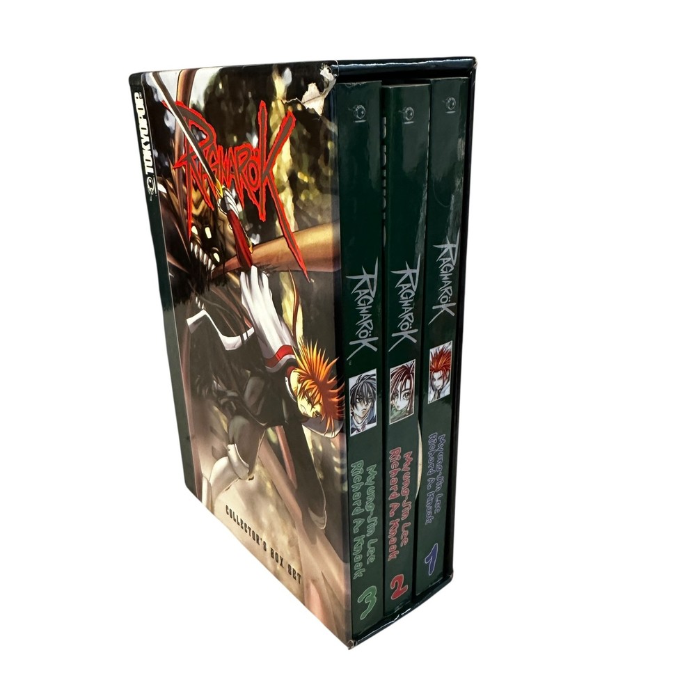 Ragnarok Volume 1-3 English Manga Tokyopop Myung-Jin Lee Collectors Box Set