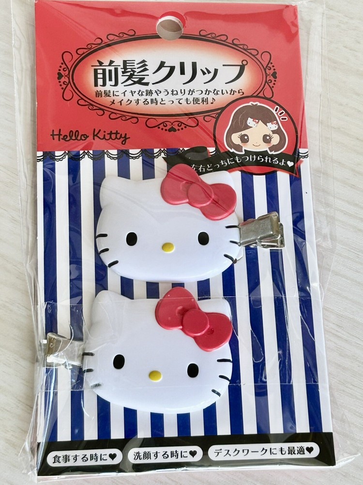 Hello Kitty Hair Clip Sanrio From Japan