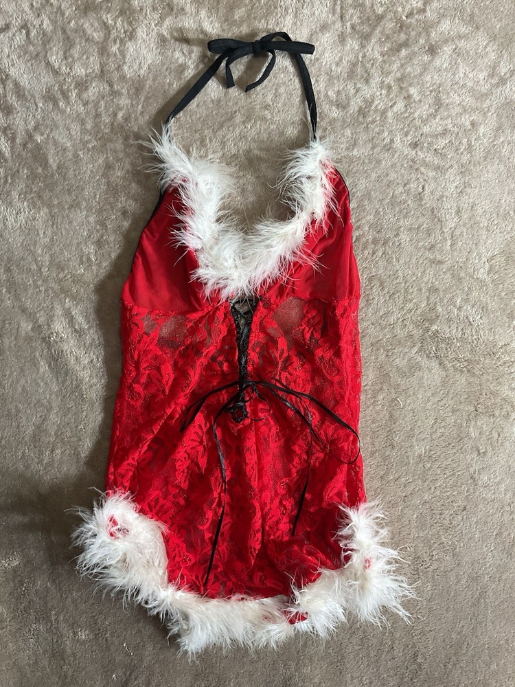 Women’s Christmas Santa Teddy Lingerie