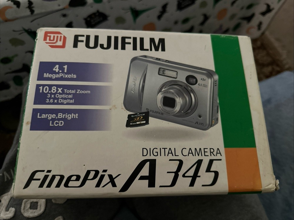 Fujifilm FinePix A Series A345 4.1MP Digital Camera - Silver