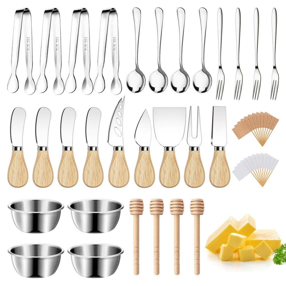 Charcuterie Boards Accessories Charcuterie Utensils Cheese Butter Spreader Kn...